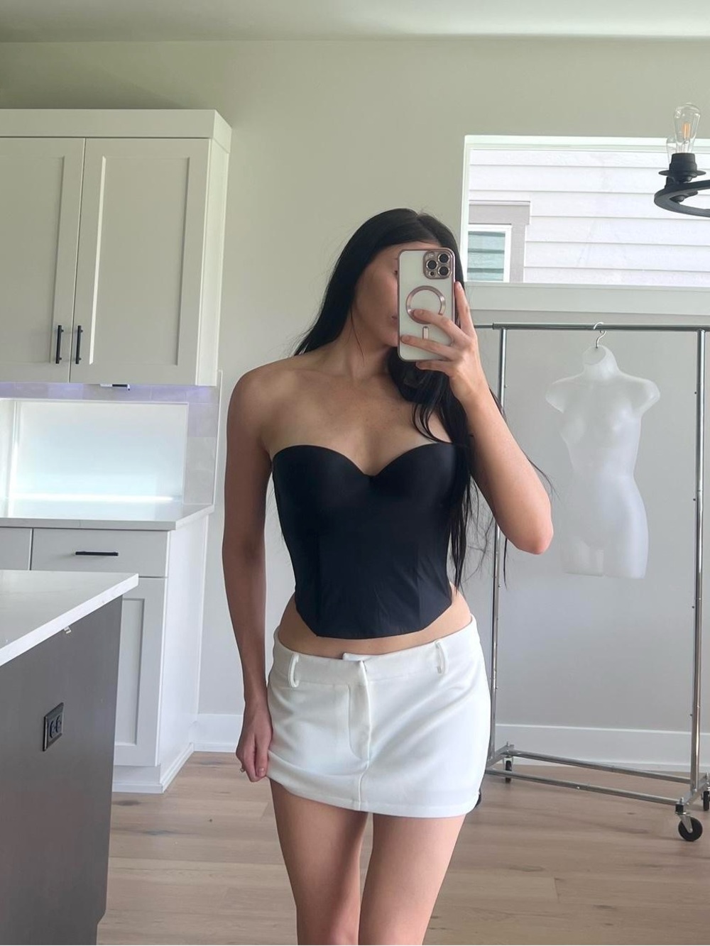 Strapless shapewear top